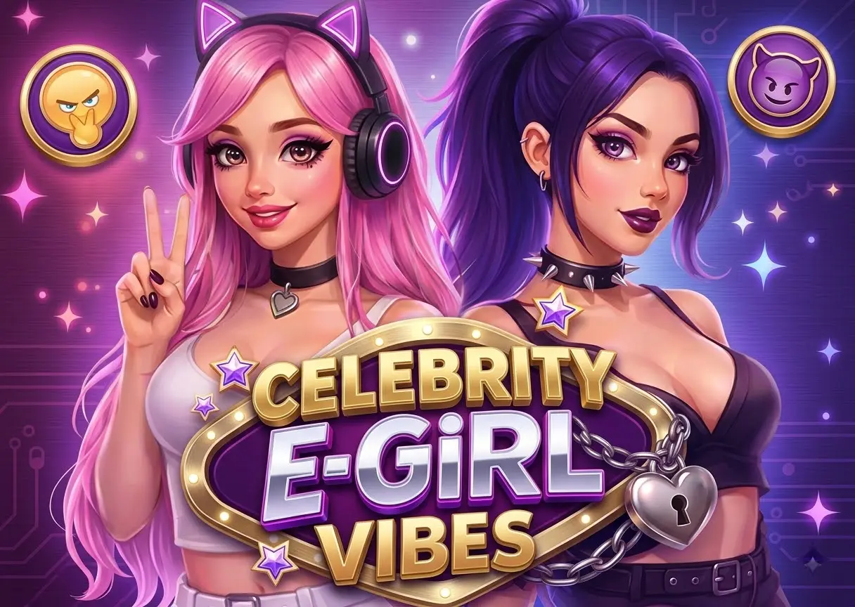 Celebrity E-Girl Vibes