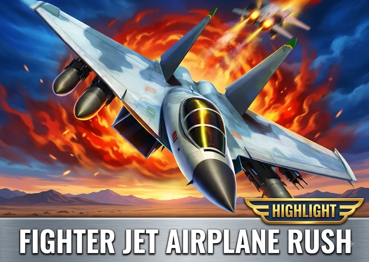 Fighter Jet Airplane Rush