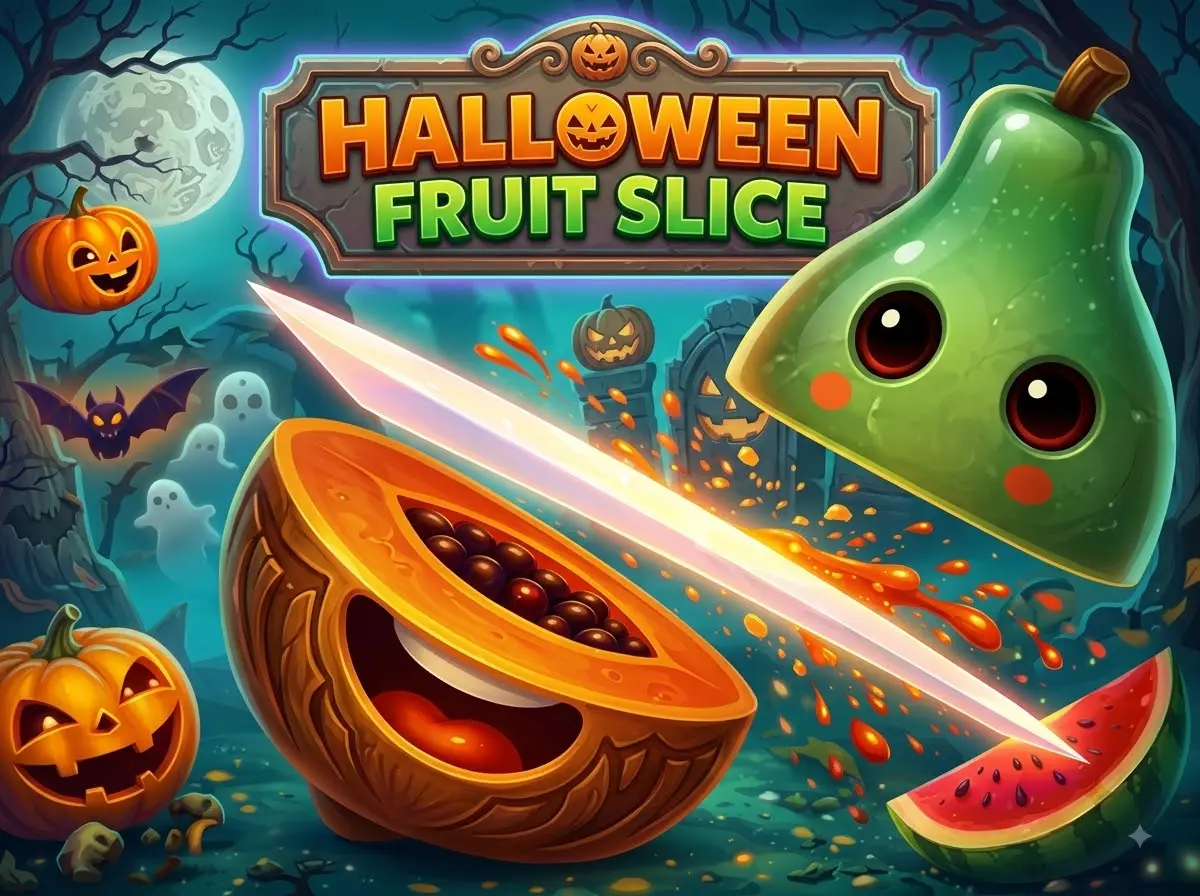 Halloween Fruit Slice