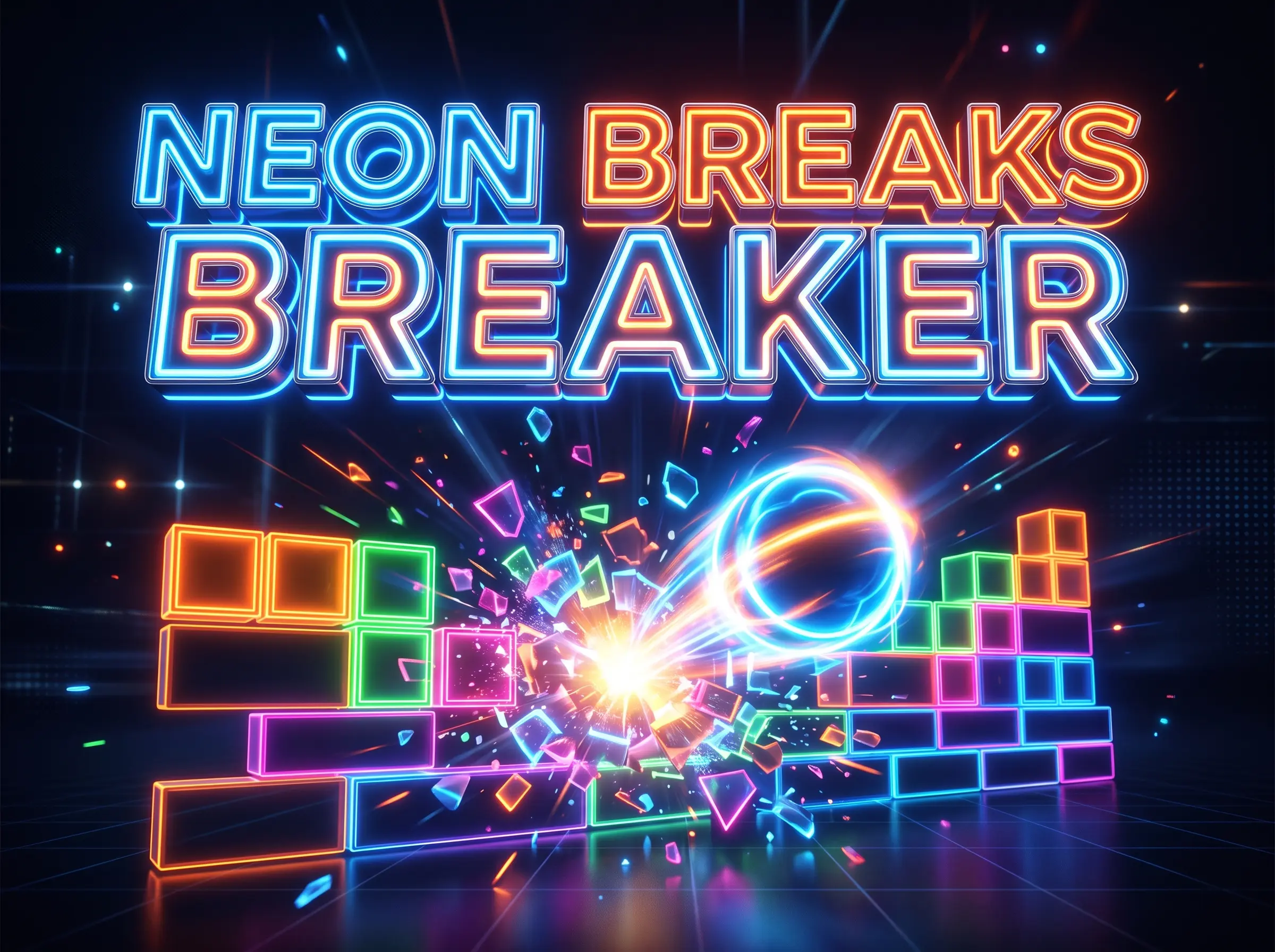 Neon Breaks Breaker