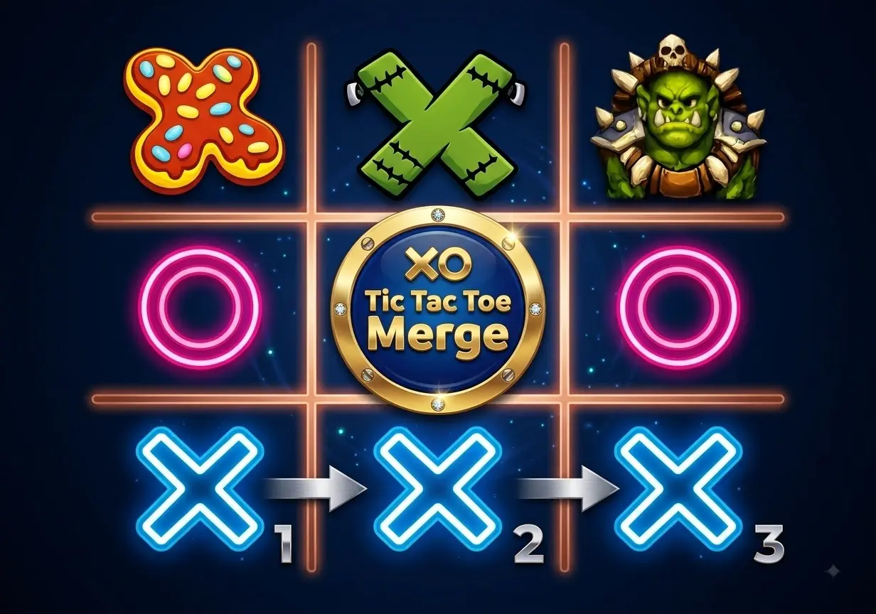 Tic Tac Toe Merge